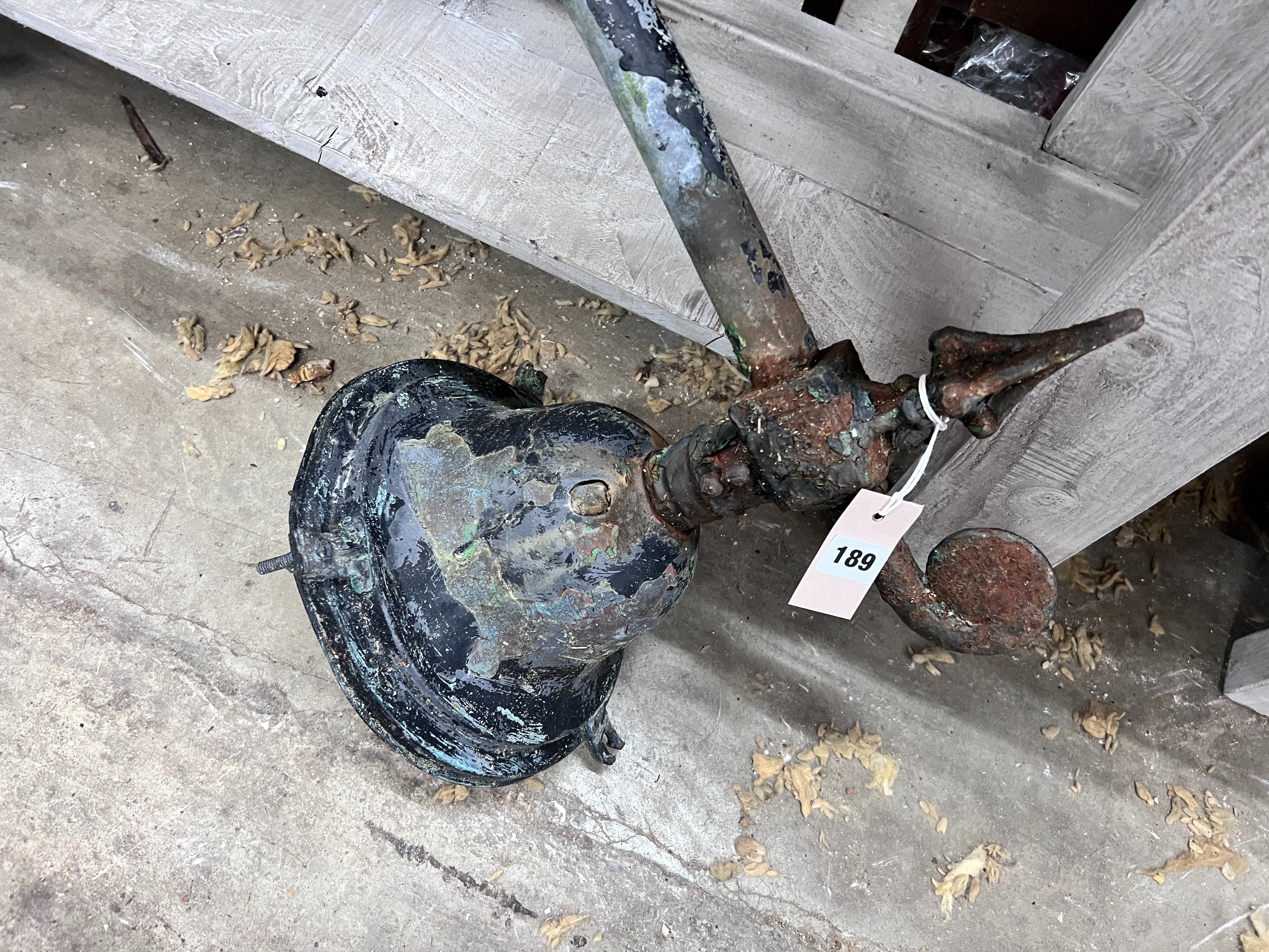 A Victorian exterior light fitting *Please note the sale commences at 9am.